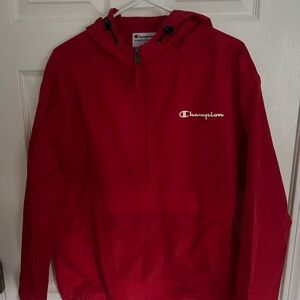 Champion Bright Red Raincoat